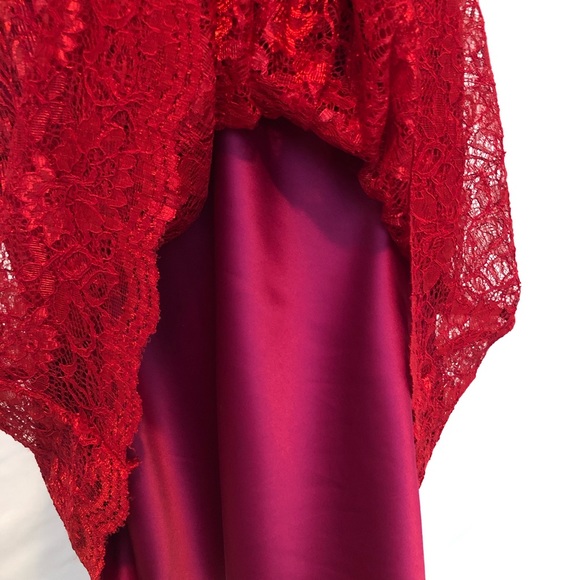 Limited, Red Lace Dress, Satin Lined, Size 4, NWTS - Picture 2 of 8